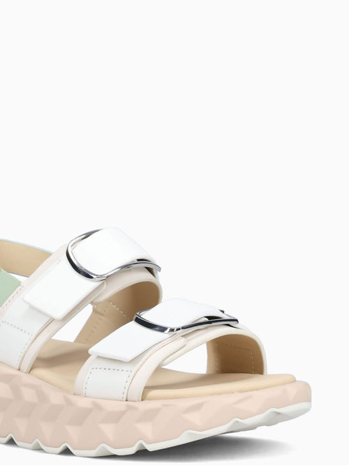 Jabara Sandy White Leather White / 36 / M