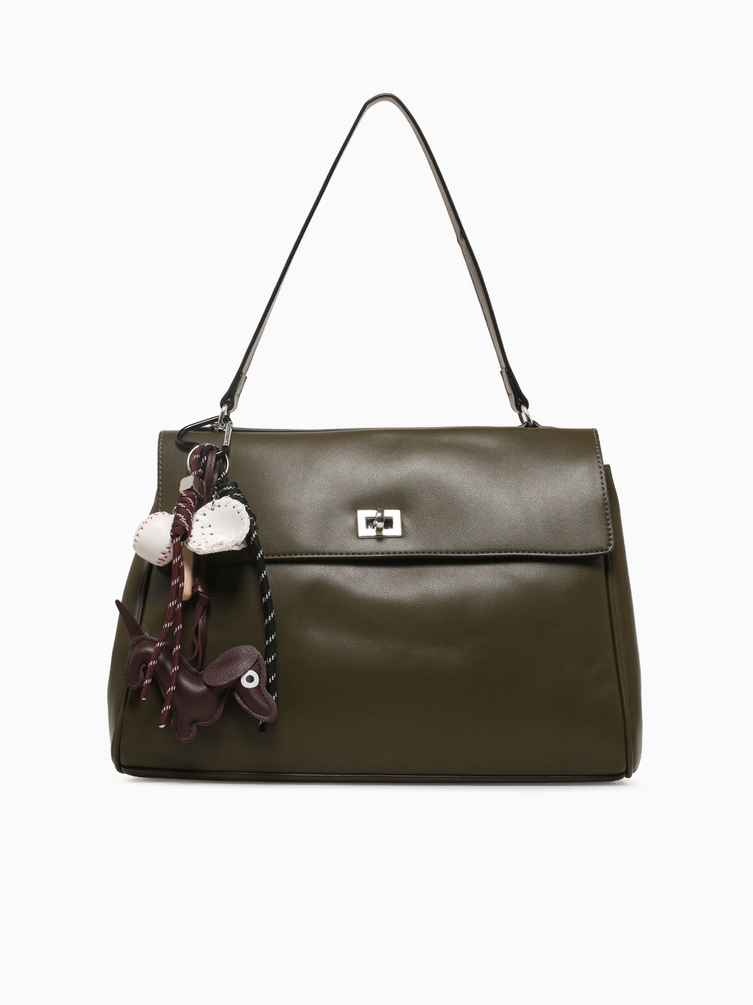 Amy Shoulder Bag Military Dark Green