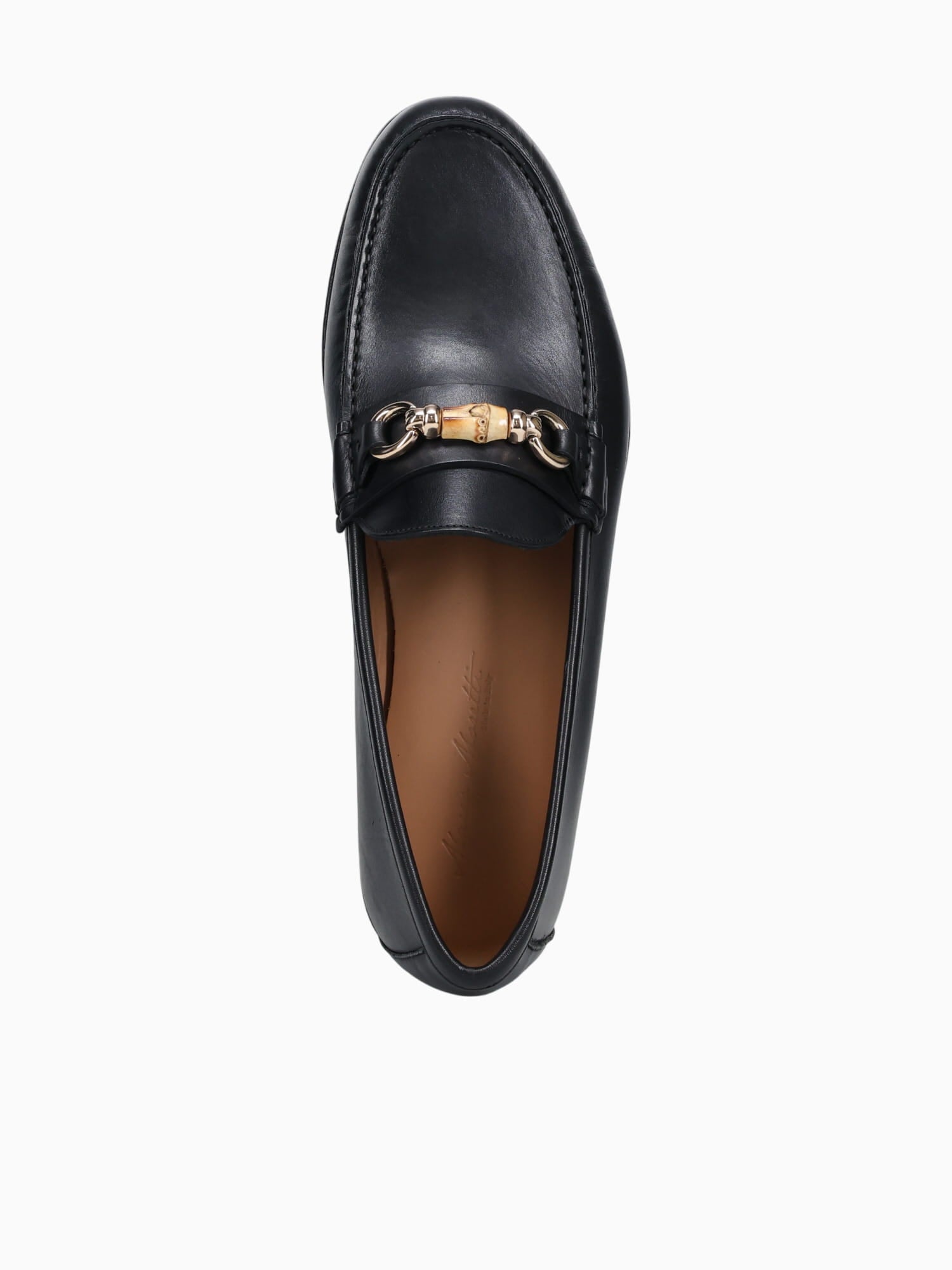 3195 Black Vitello Leather Black / 40 / M