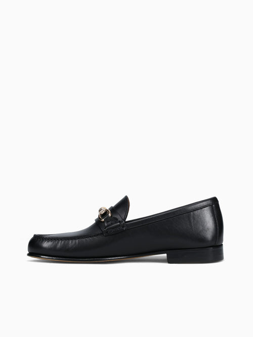 3195 Black Vitello Leather Black / 40 / M