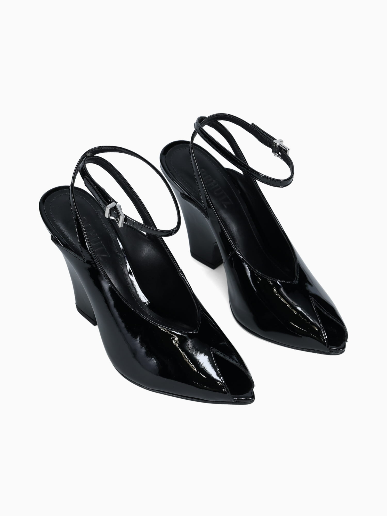 Emma Black Verniz Soft Black / 5 / M