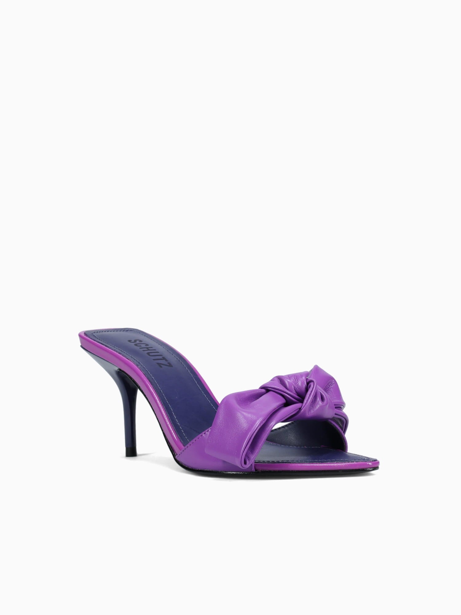 Alice Viola Soft Gloss Leather Purple / 5 / M