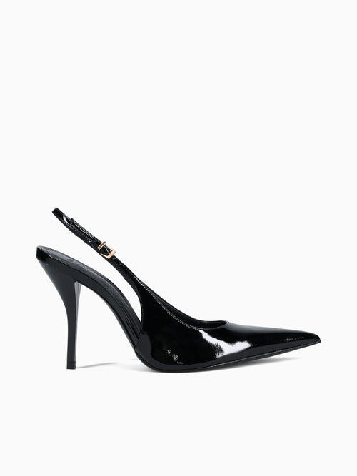 Angelina Black Verniz Soft Black / 5 / M
