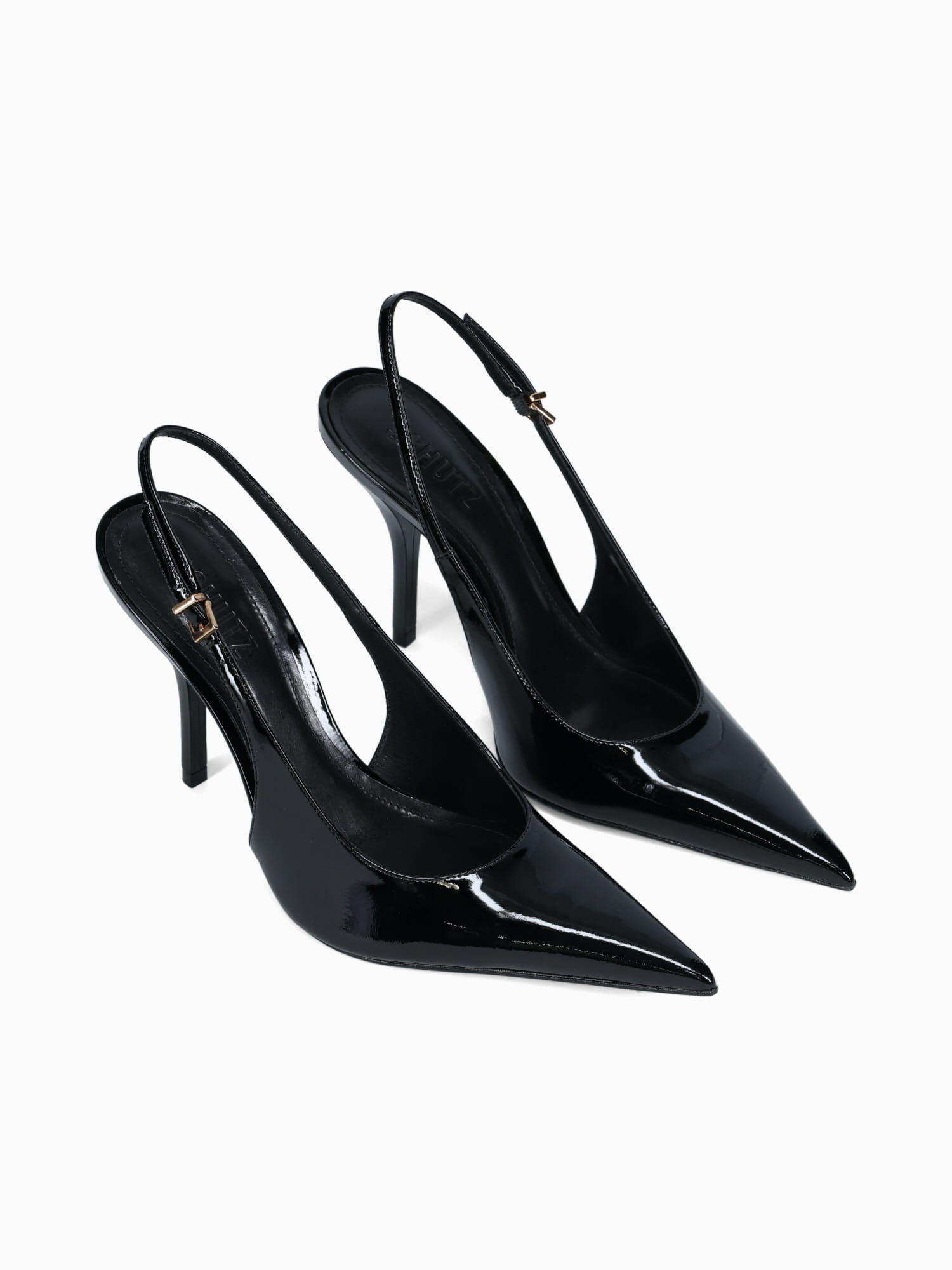 Angelina Black Verniz Soft Black / 5 / M