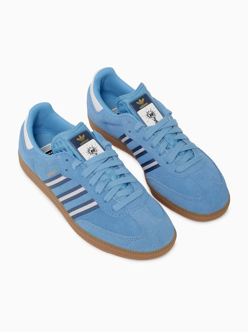Samba Og Blue White leather Blue / 4 / M