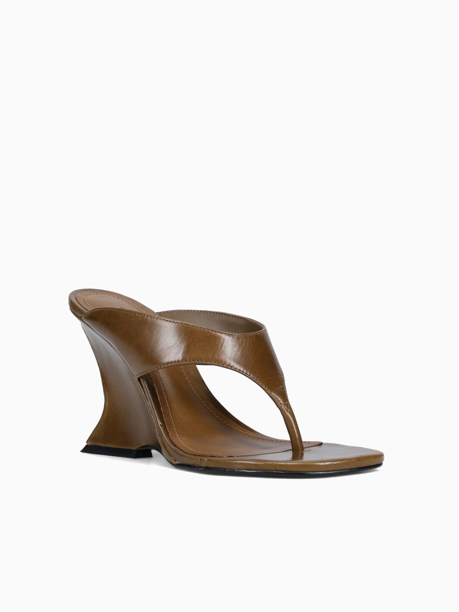 Mia Dried Olive Heritage Leather Tan / 5 / M
