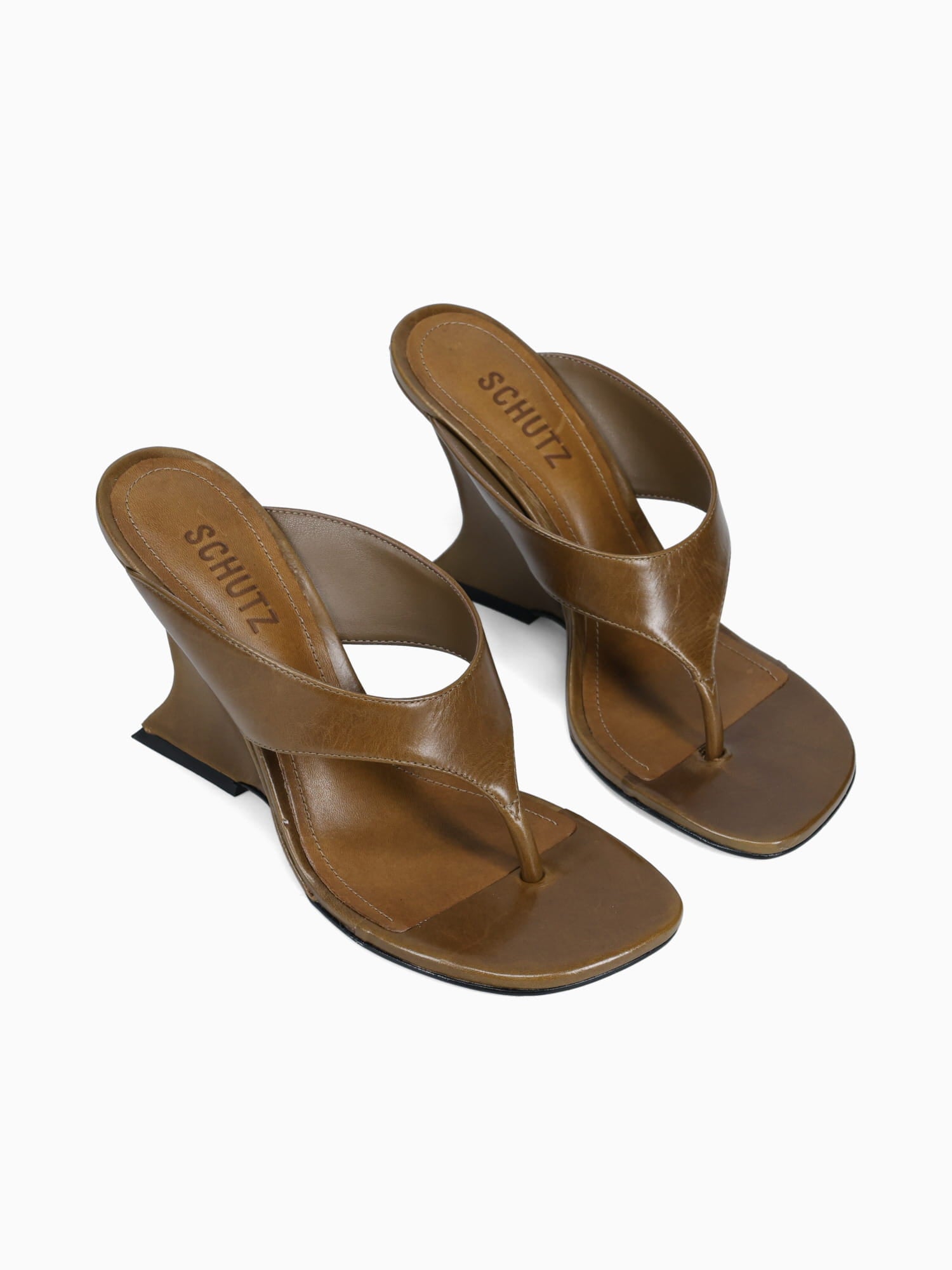 Mia Dried Olive Heritage Leather Tan / 5 / M