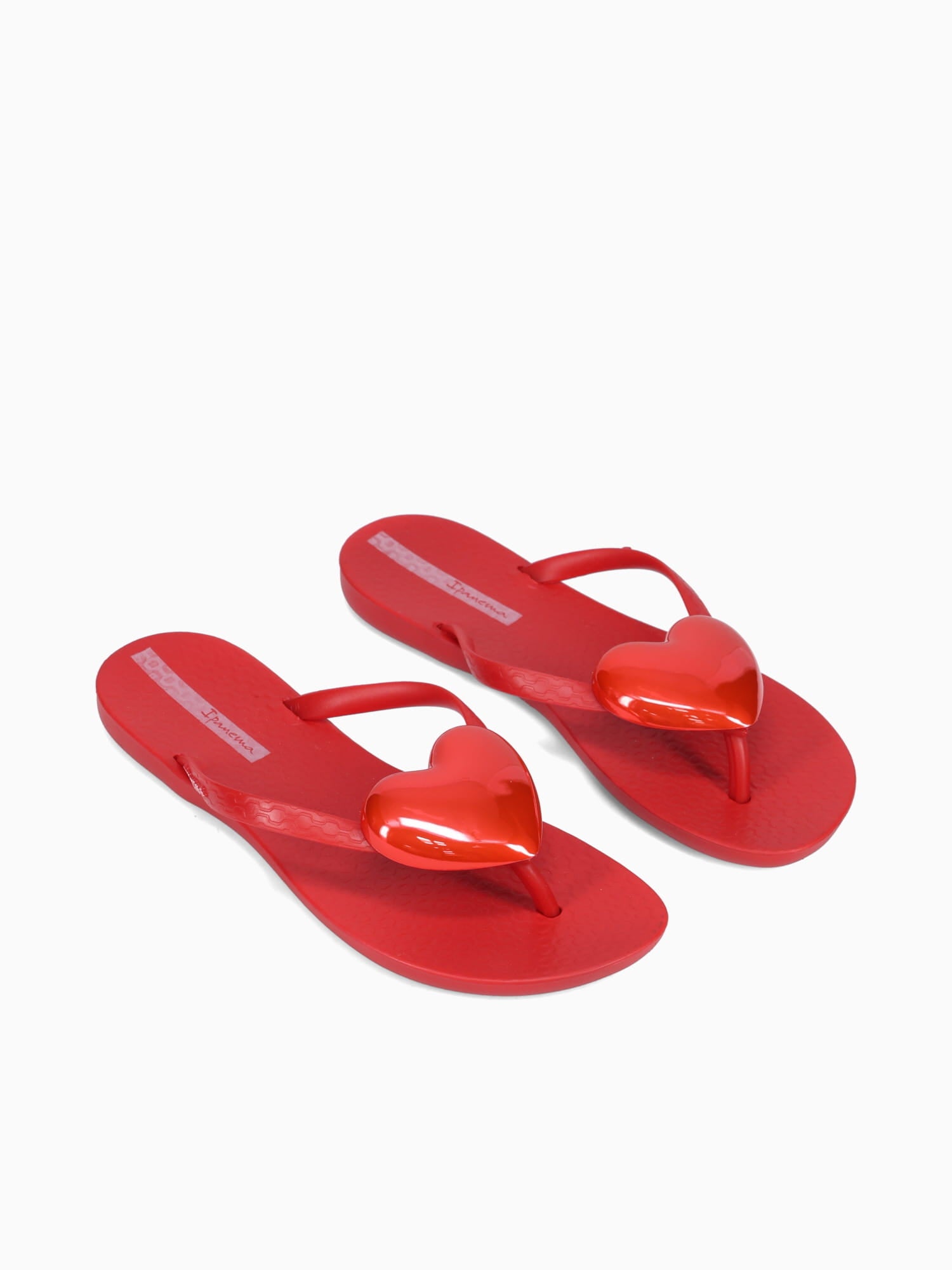 Wave Heart 25 Red Metallic Red / 5 / M