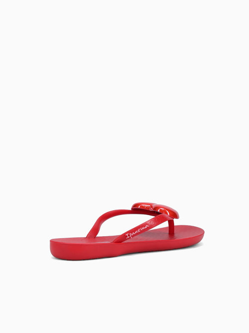 Wave Heart 25 Red Metallic Red / 5 / M
