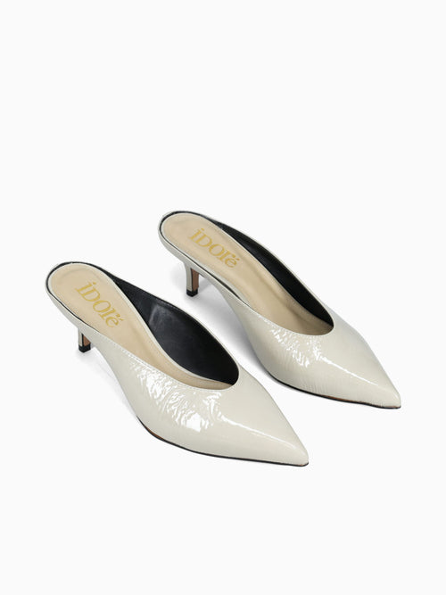 Shadia Sageon Verniz Artemis Off White / 5 / M