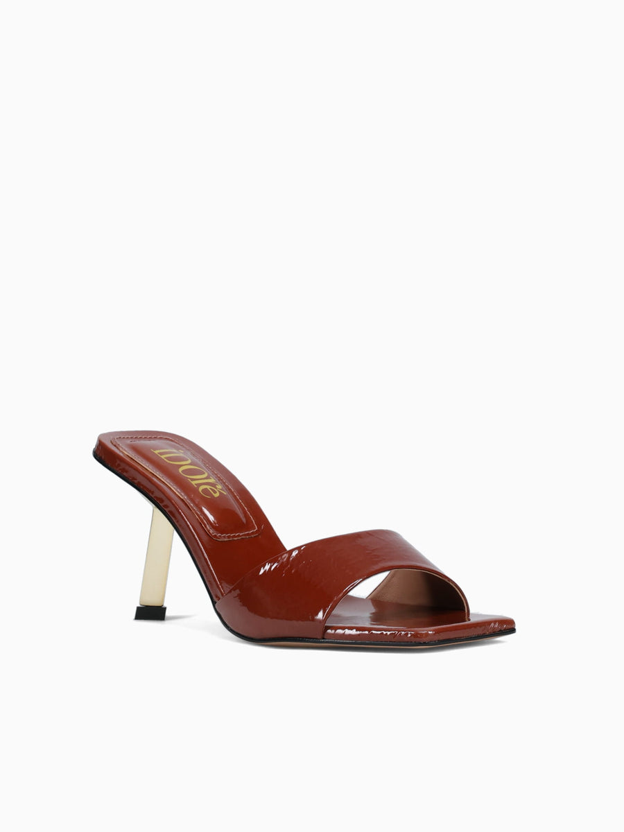 Salma Cognac Verniz Pull Up Tan / 5 / M