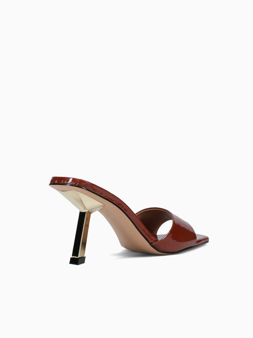Salma Cognac Verniz Pull Up Tan / 5 / M