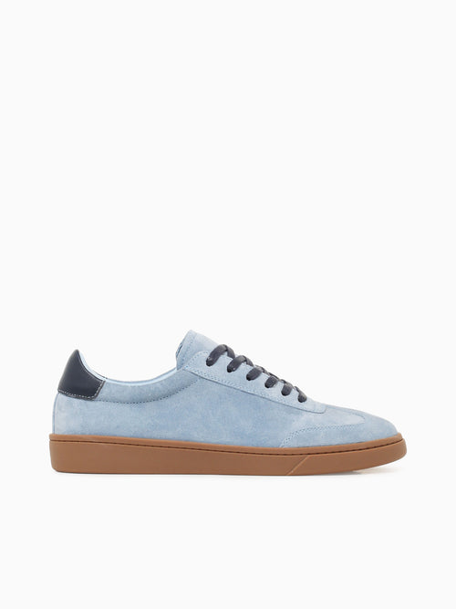 Mikhail Blue Cow Suede Blue / 7 / M
