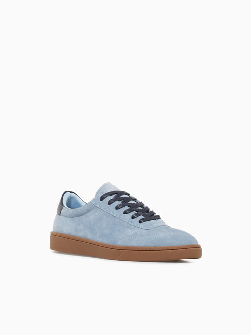 Mikhail Blue Cow Suede Blue / 7 / M