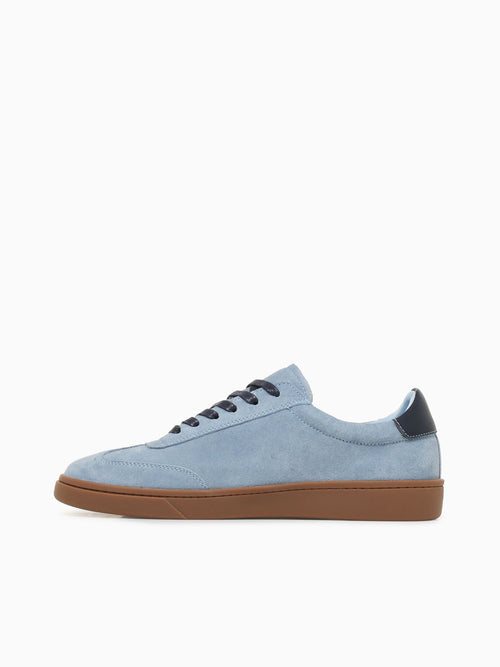 Mikhail Blue Cow Suede Blue / 7 / M