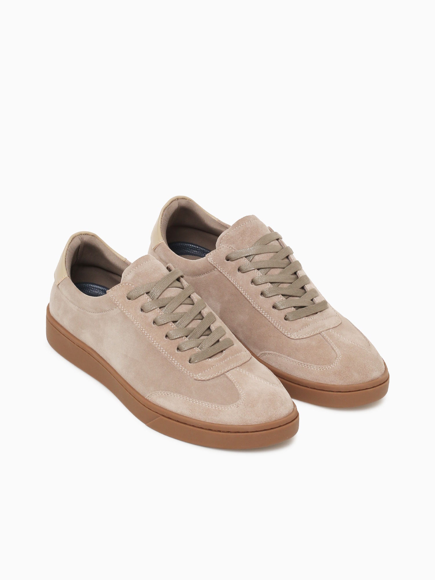 Mikhail Taupe Cow Suede Taupe / 7 / M