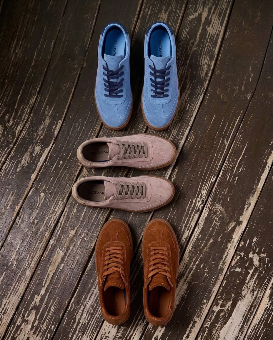 Mikhail Taupe Cow Suede