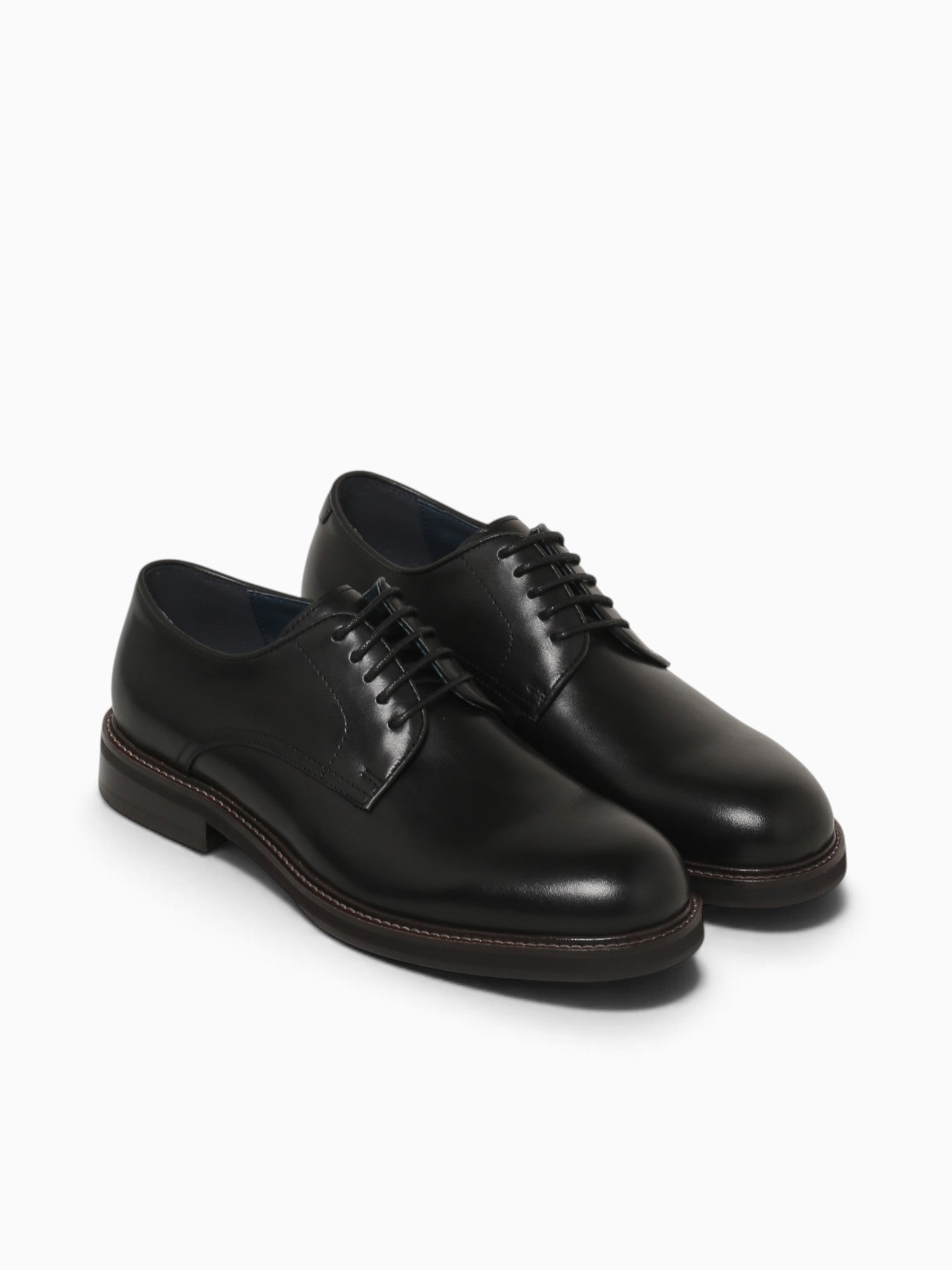 Grigory Black Soft Brushed Calf Lea Black / 7 / M