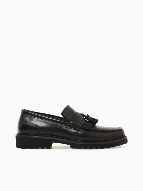 Ivan Black Calf Leather Black / 7 / M