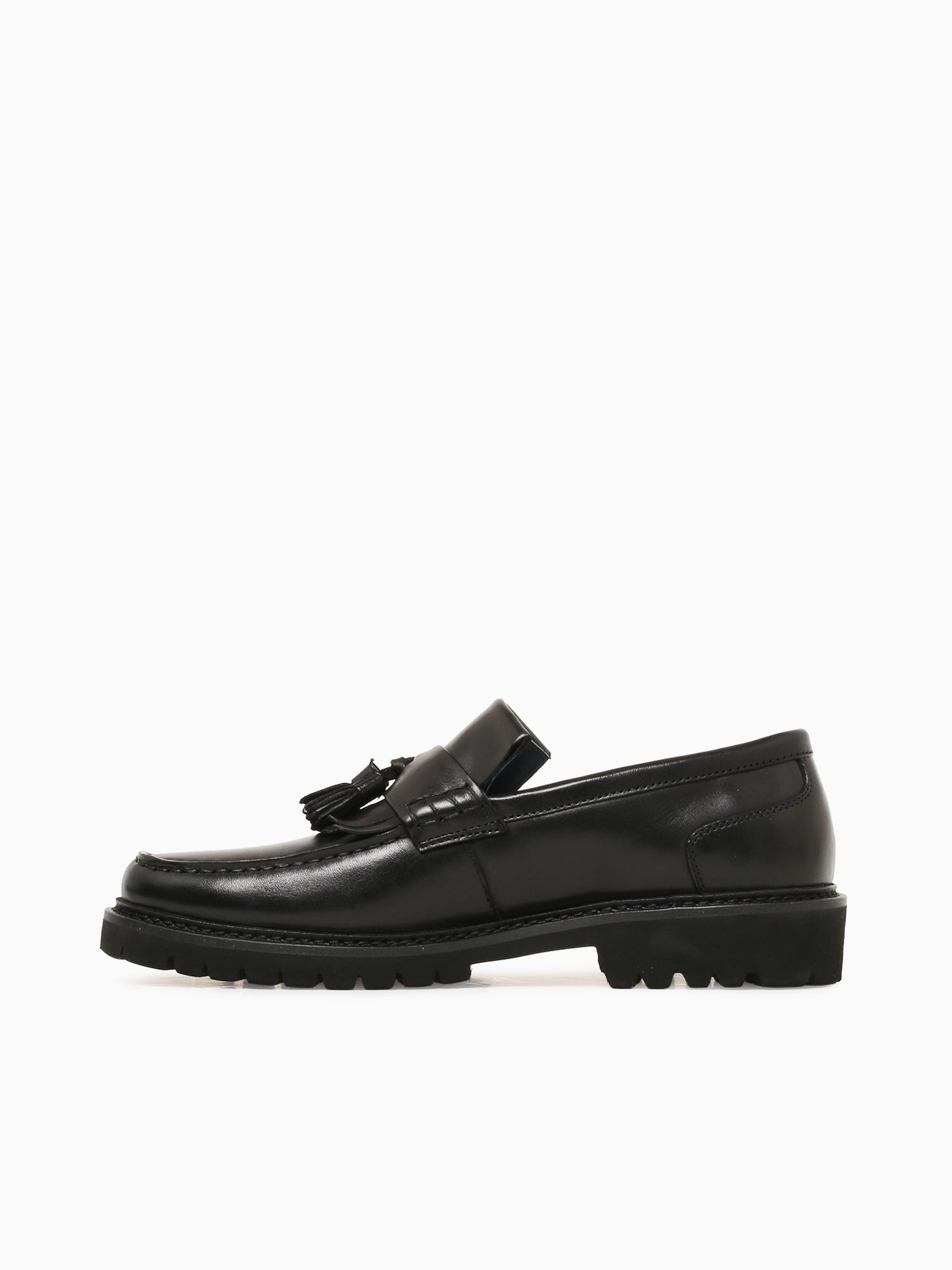 Ivan Black Calf Leather Black / 7 / M