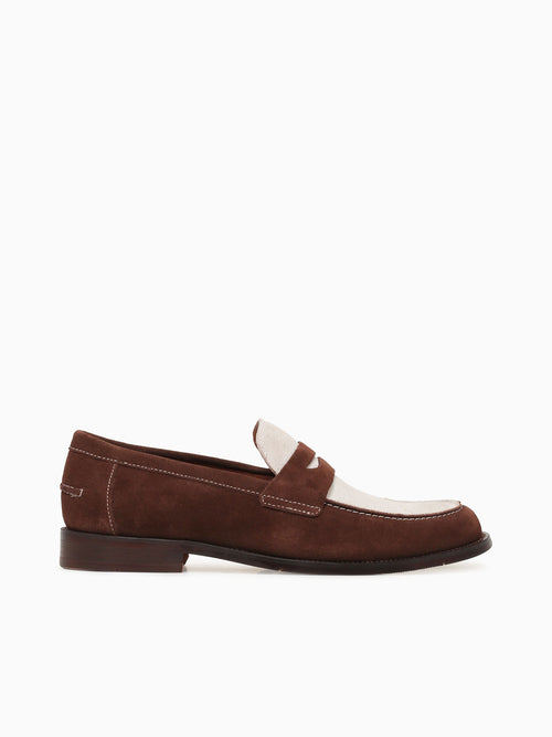 Gaio Brown White suede Brown / 7 / M