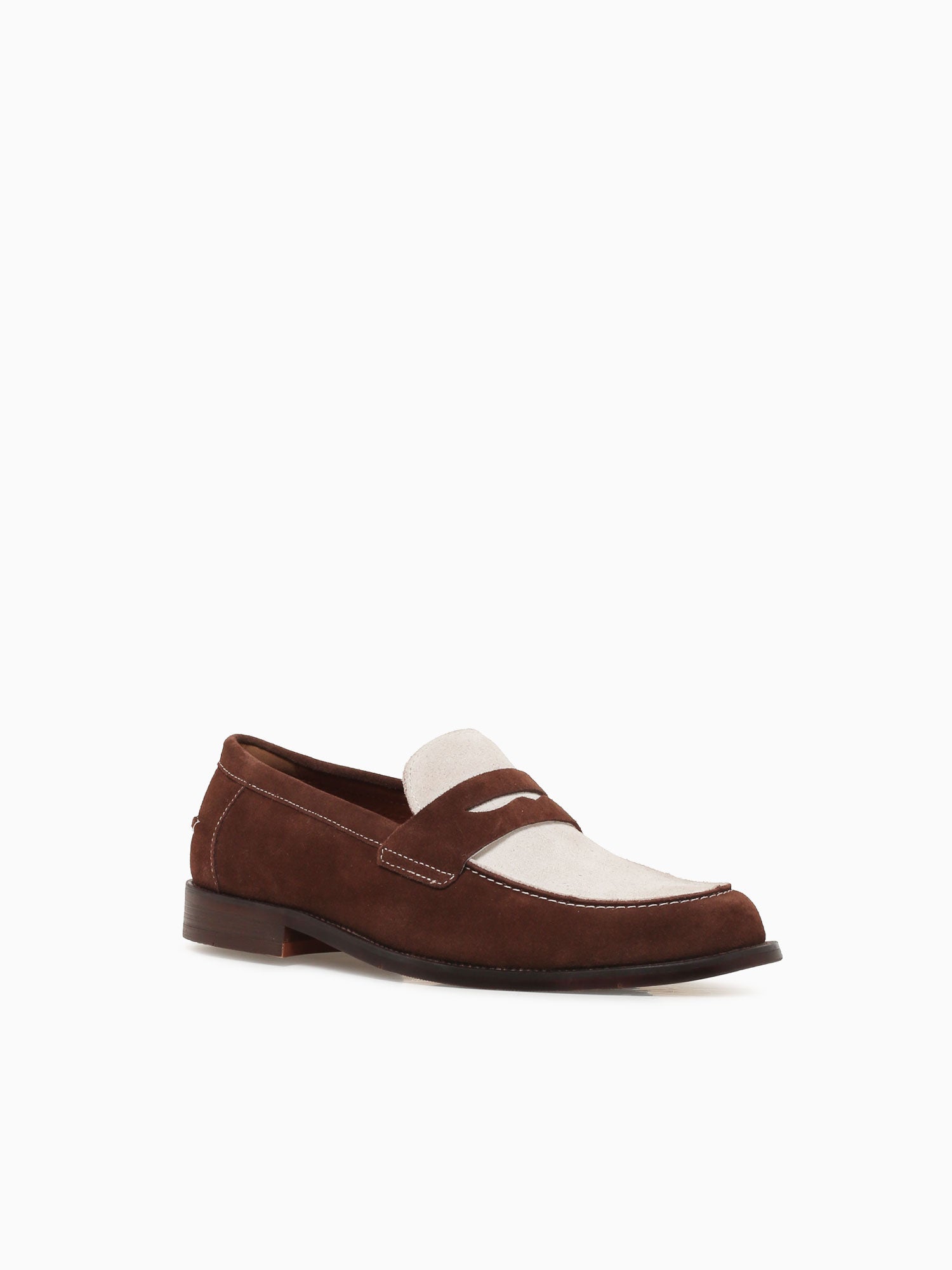 Gaio Brown White suede Brown / 7 / M