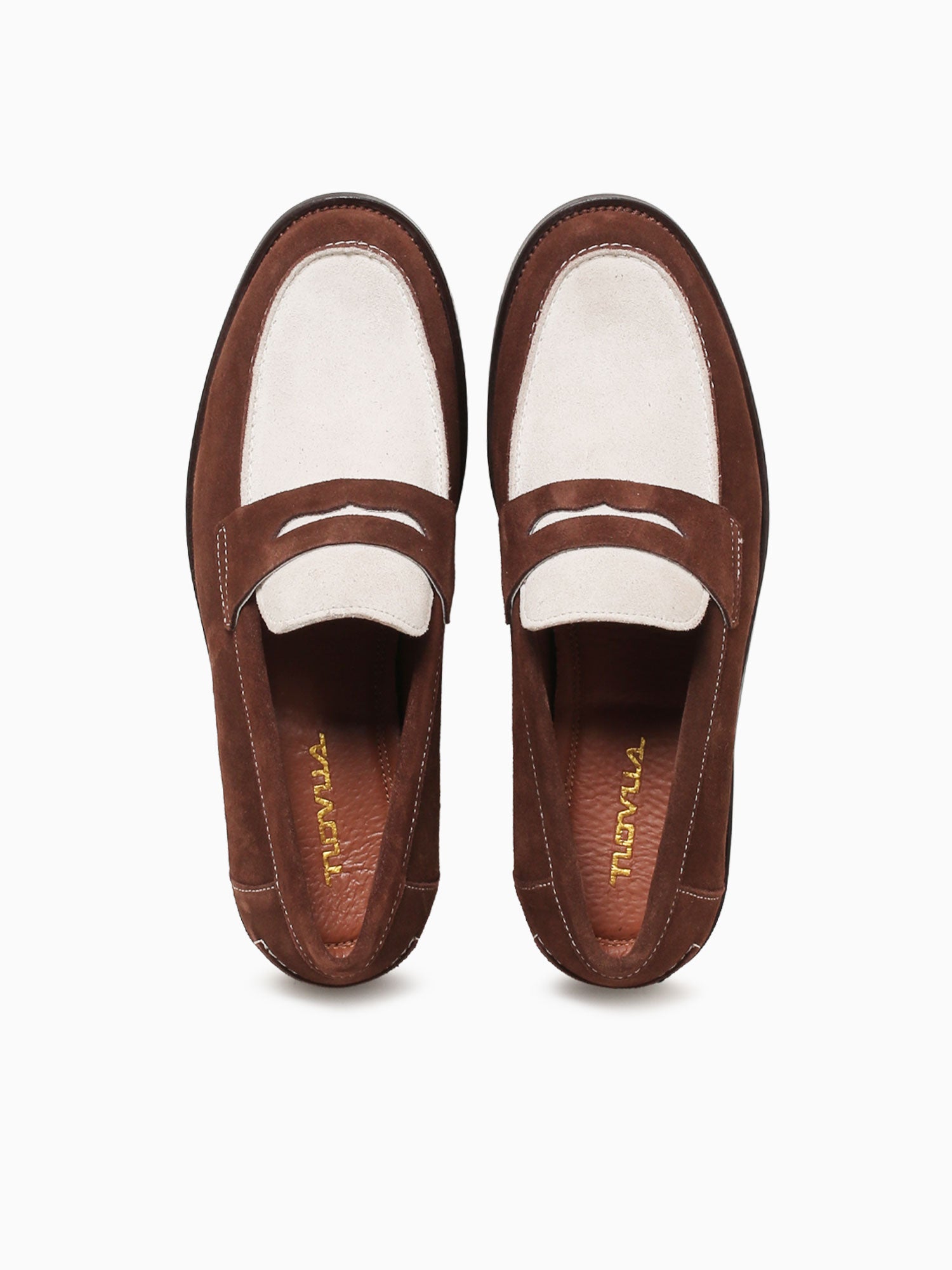 Gaio Brown White suede Brown / 7 / M