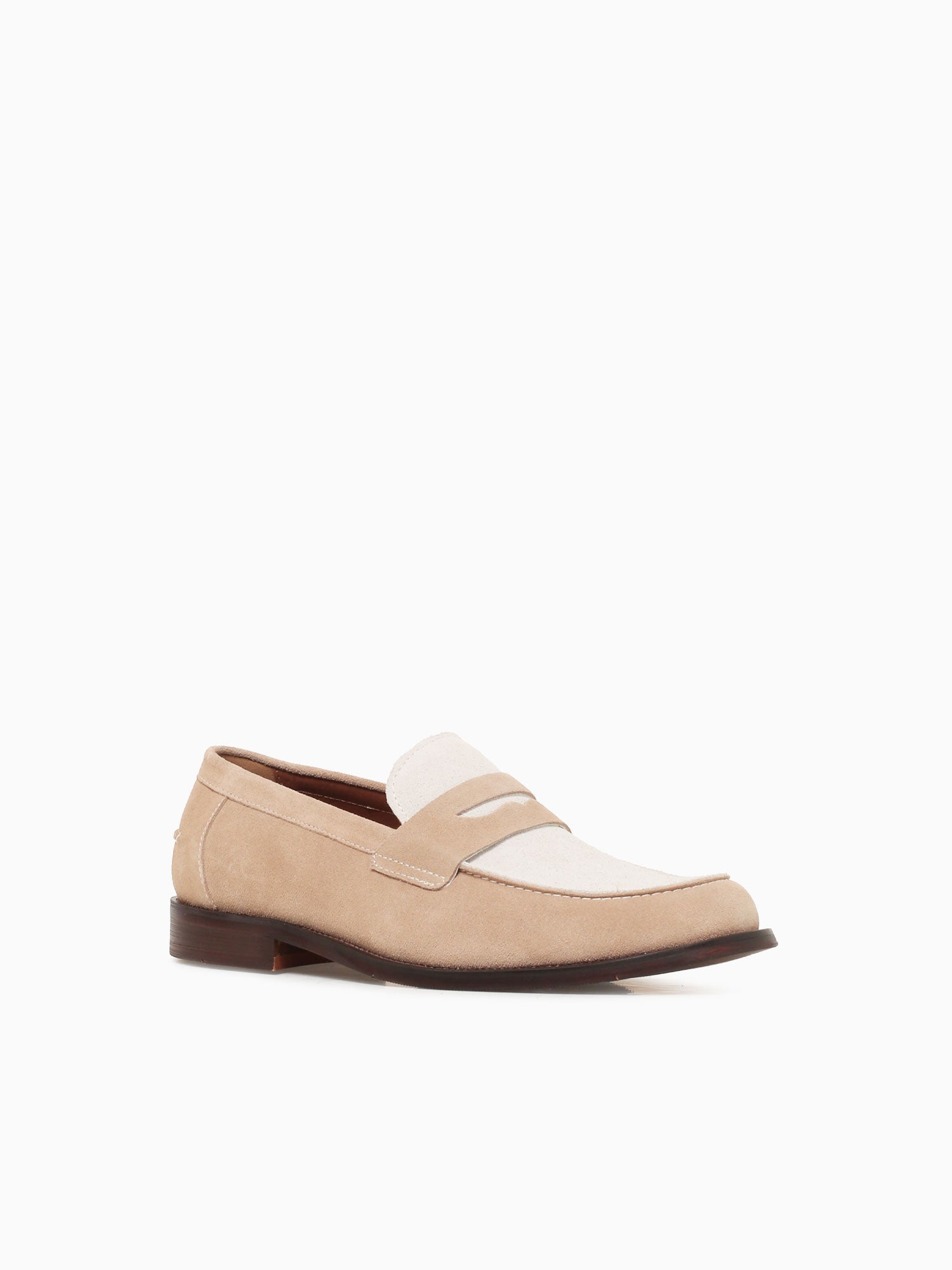 Gaio Beige White suede Beige / 7 / M