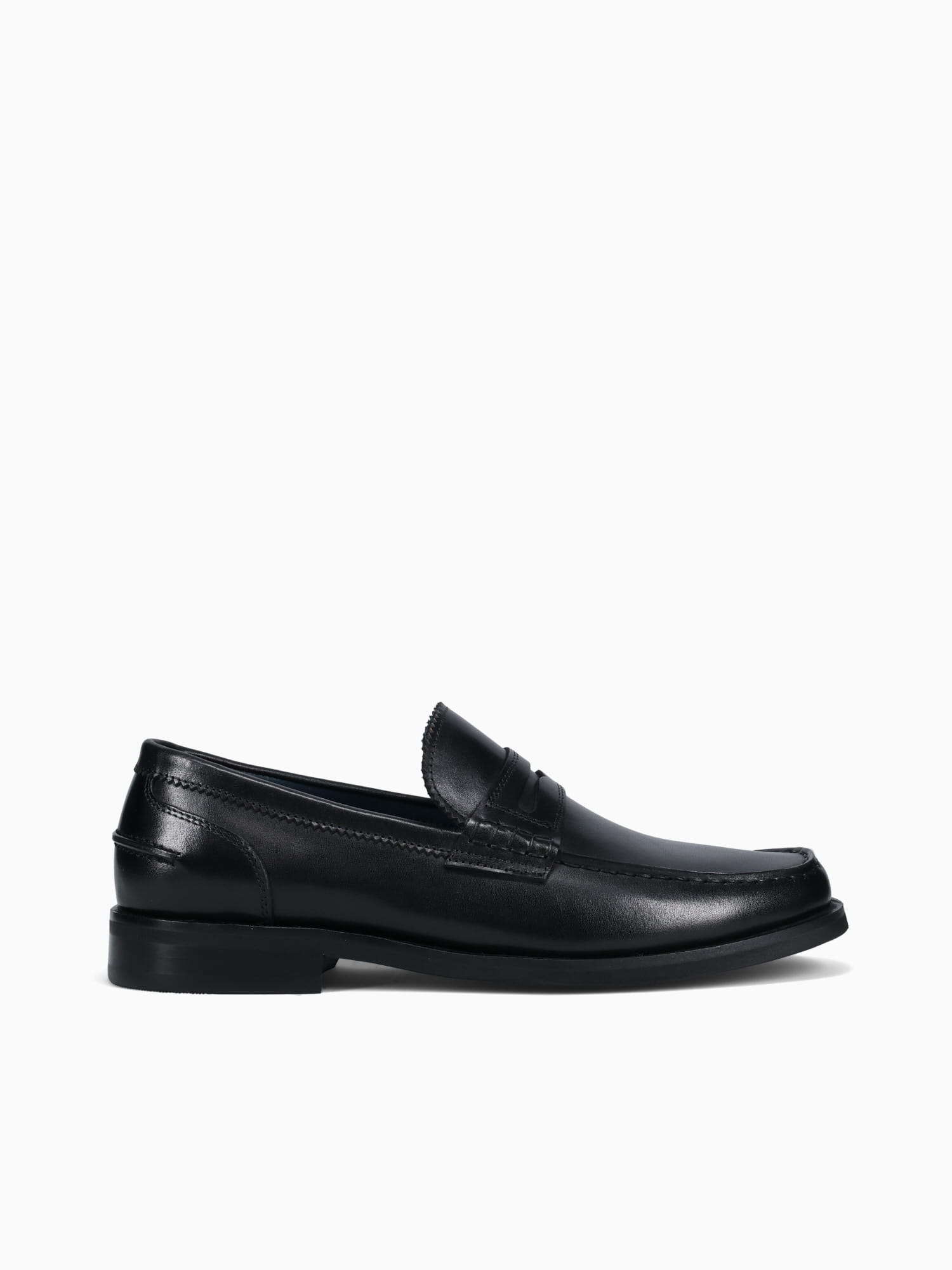 Boris Black Calf Leather Black / 7 / M