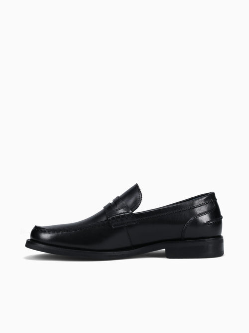 Boris Black Calf Leather Black / 7 / M