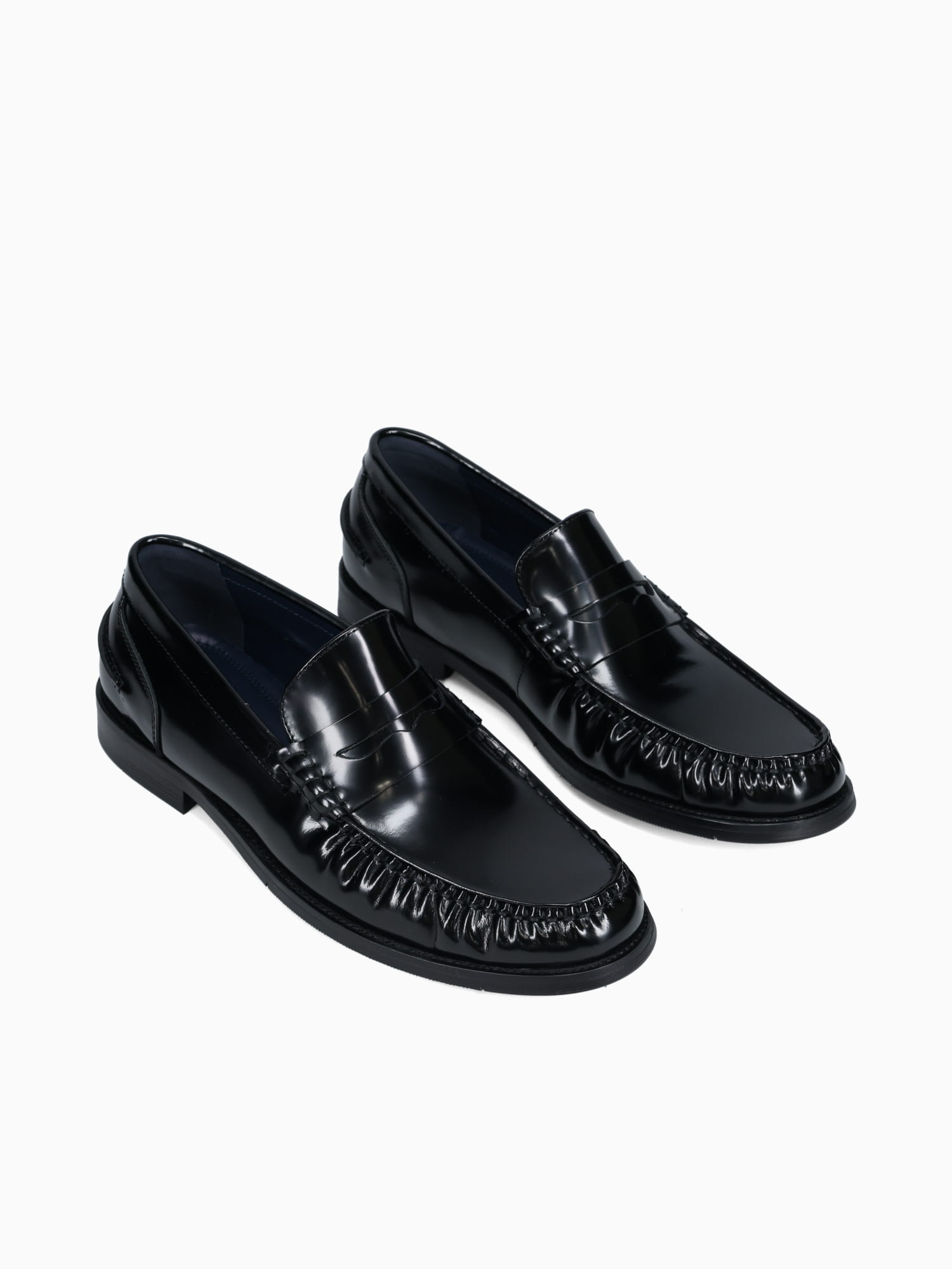 Yuri Black Box Calf Leather Black / 7 / M