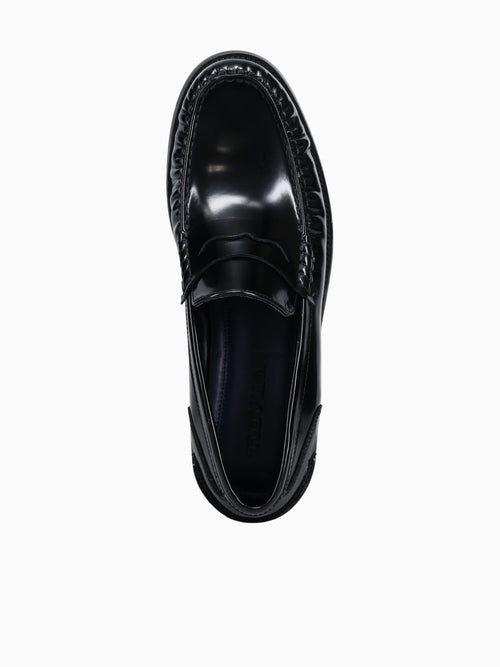 Yuri Black Box Calf Leather Black / 7 / M