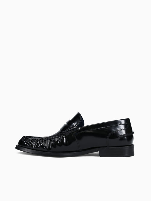 Yuri Black Box Calf Leather Black / 7 / M