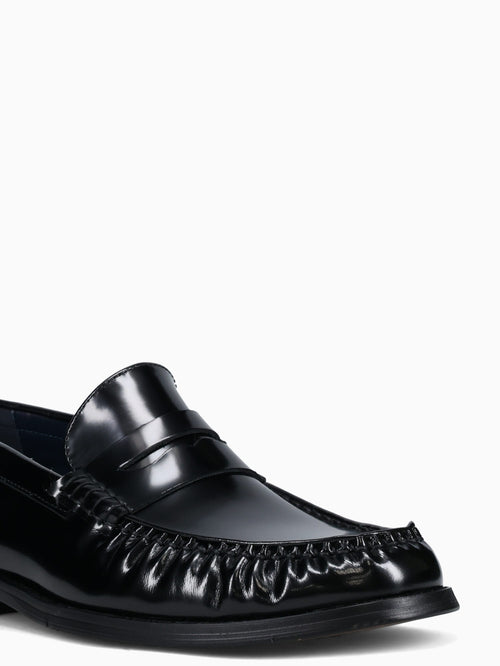Yuri Black Box Calf Leather Black / 7 / M