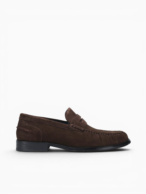 Yuri Brown Cow Suede