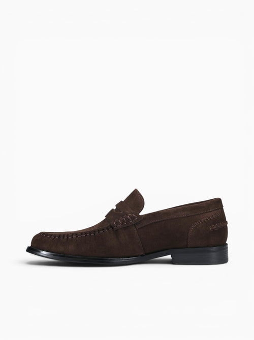 Yuri Brown Cow Suede