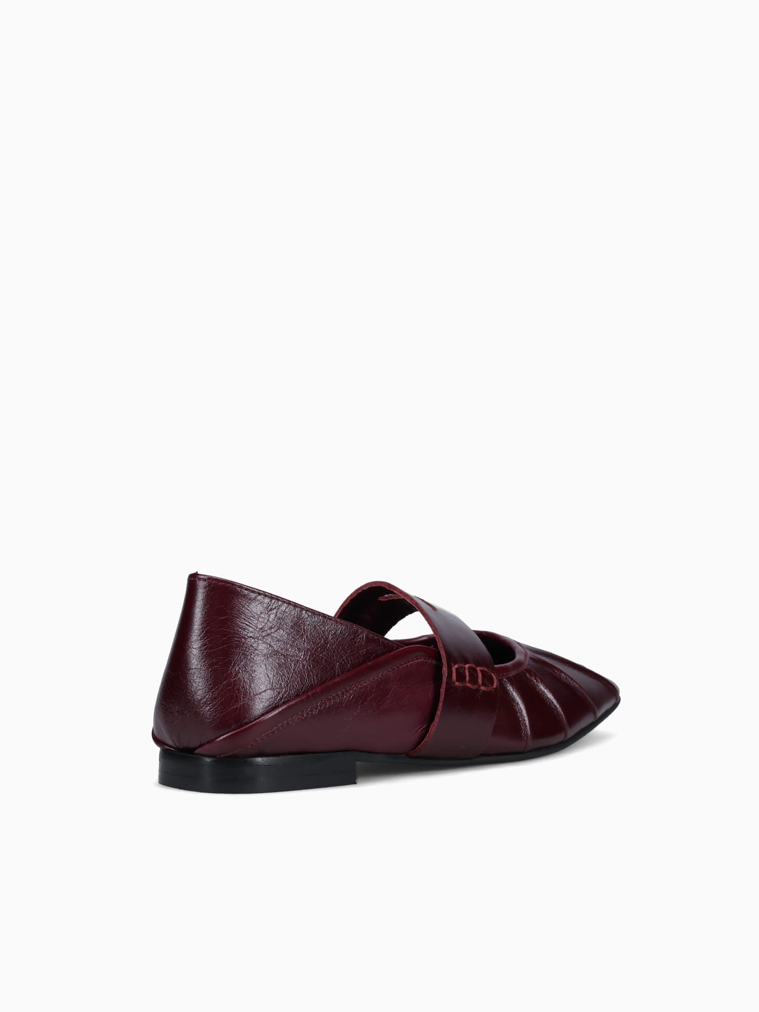 Bargo Burgundy Leather Wine / 36 / M