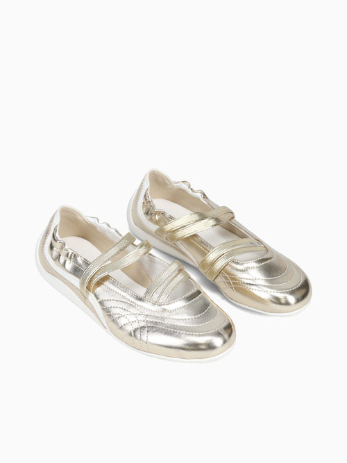 Hannah Gold Metallic Gold / 5 / M
