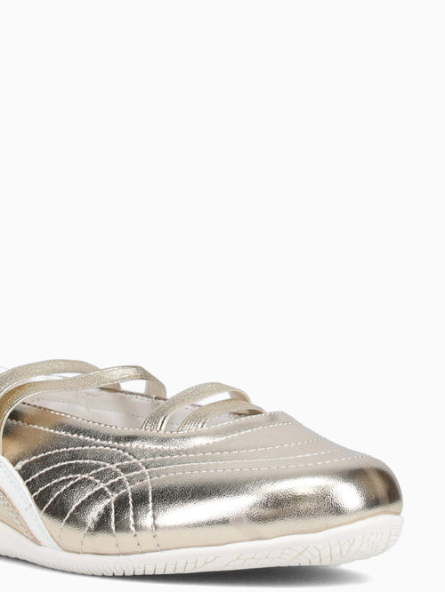 Hannah Gold Metallic Gold / 5 / M
