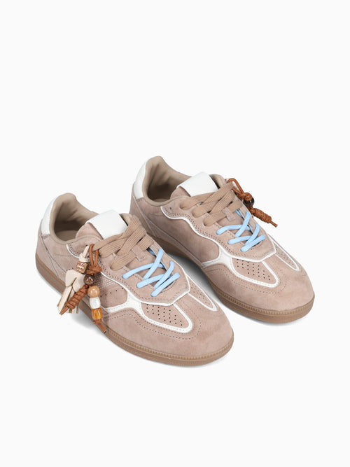 Rut Taupe Suede Leather Taupe / 5 / M