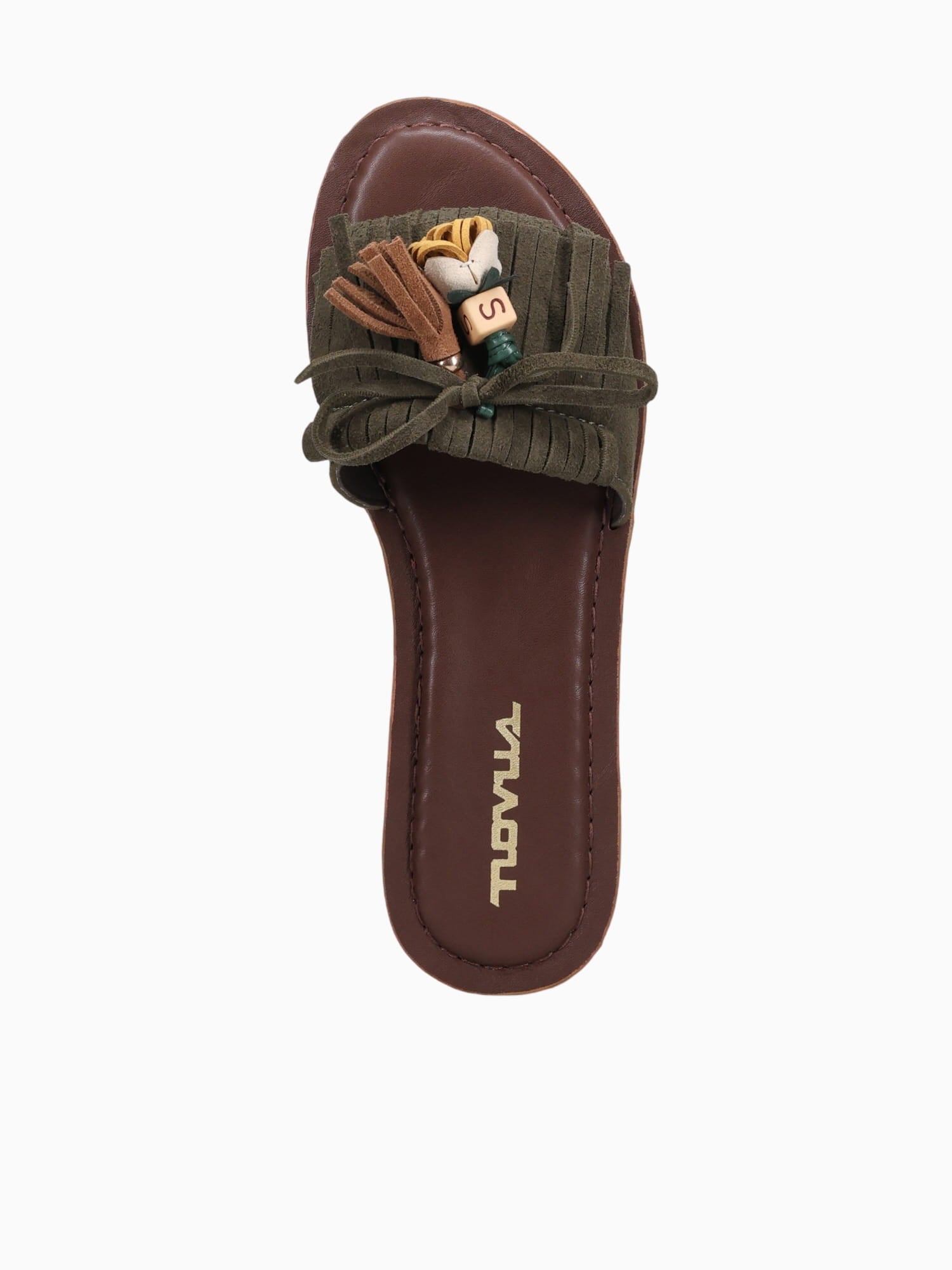Frieda Green Suede Leather Green / 5 / M