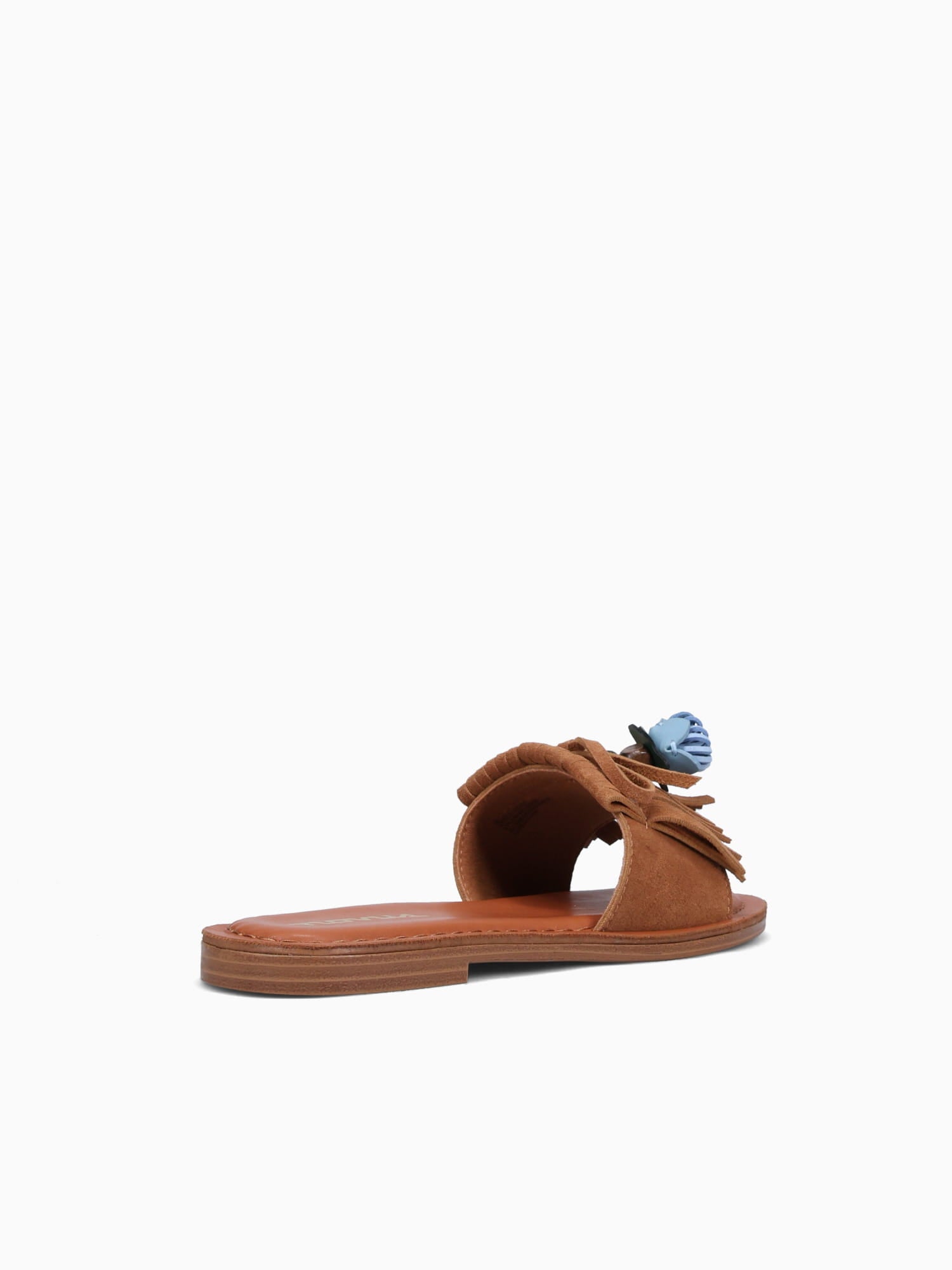 Frieda Camel Suede Leather Tan / 5 / M