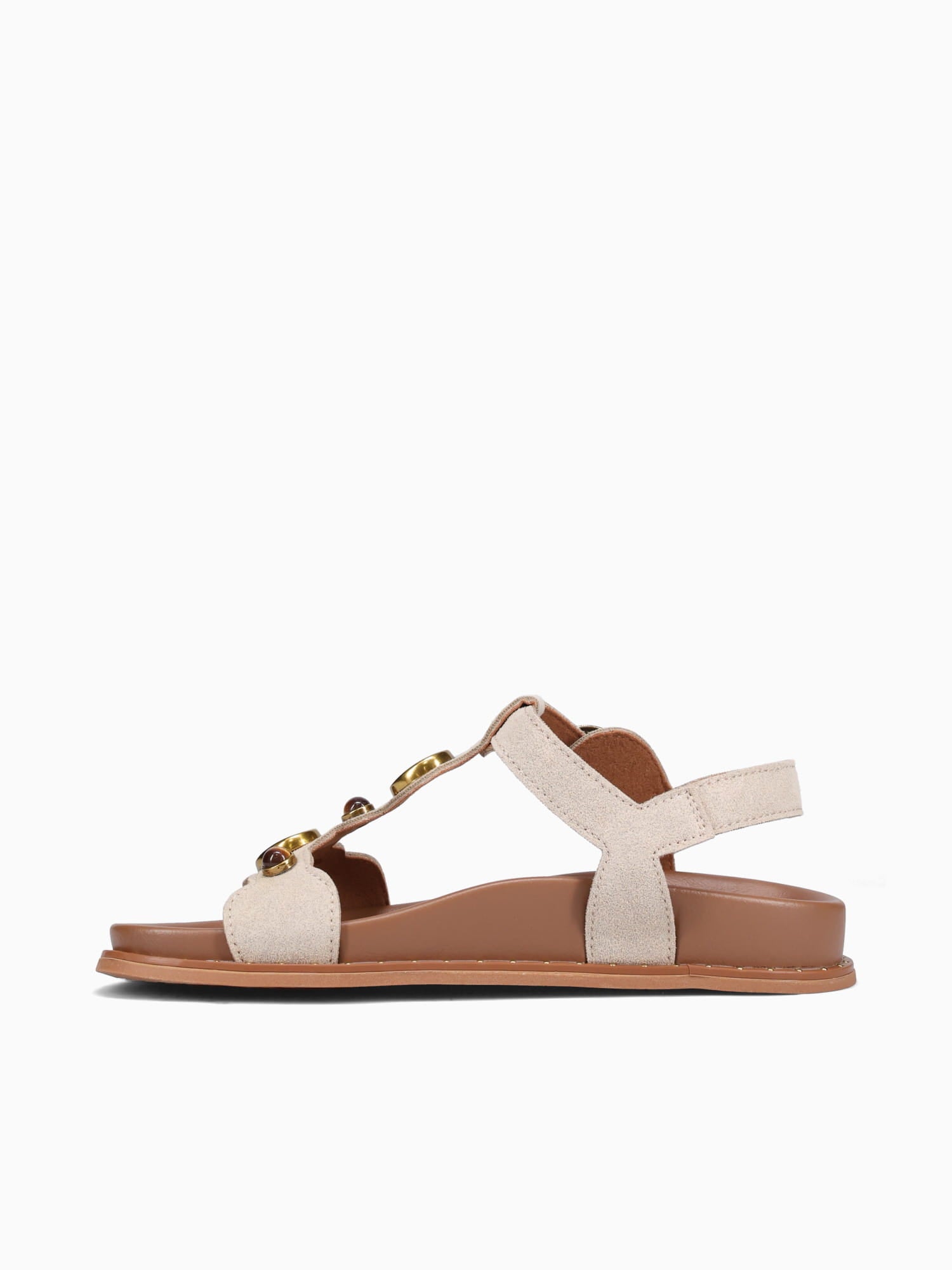 Klara Beige Beige Leather Beige / 5 / M