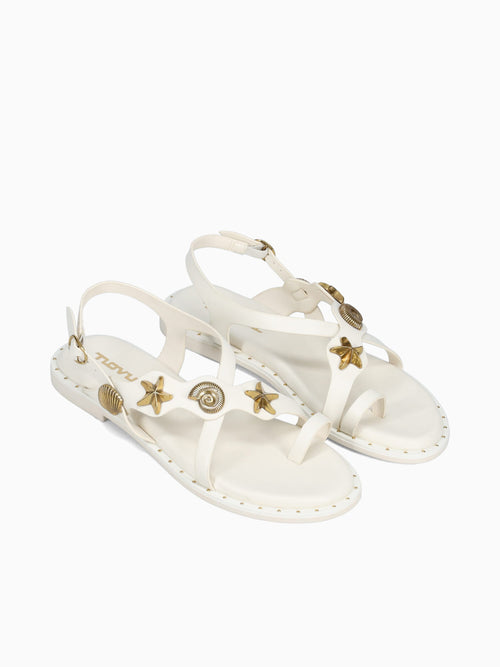 Leonie Off White Smooth Off White / 5 / M