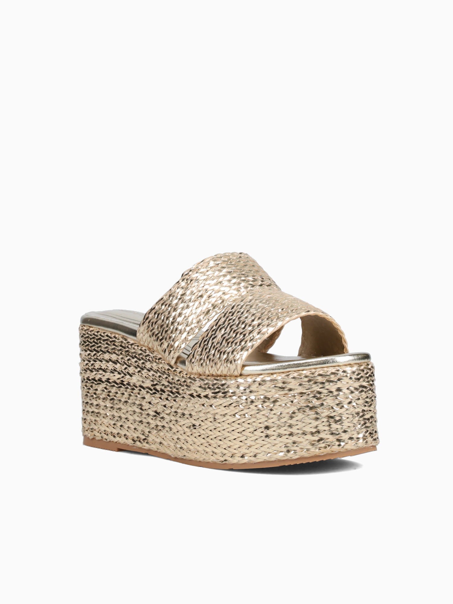 Marwa Lt Gold Weave Gold / 5 / M