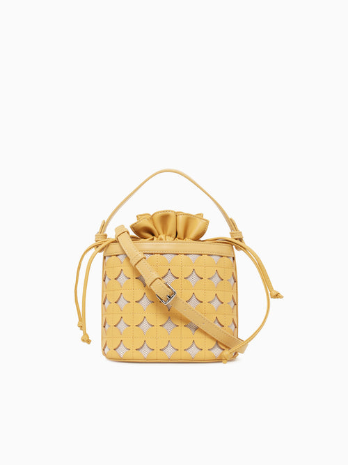 Sienna Bucket Shuolder Bag Yellow Yellow