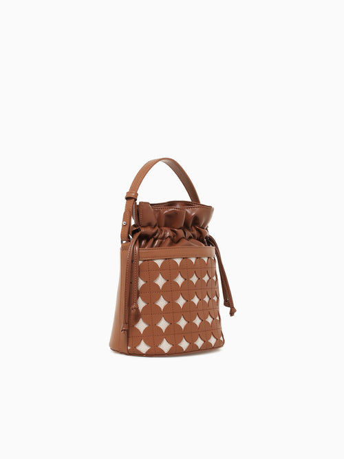 Sienna Bucket Shoulder Bag Tan Tan