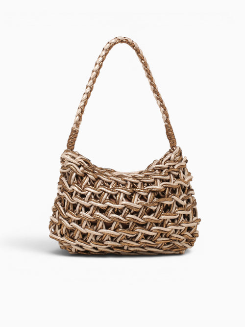 Lina Shoulder Bag Bronze Multi Bronze