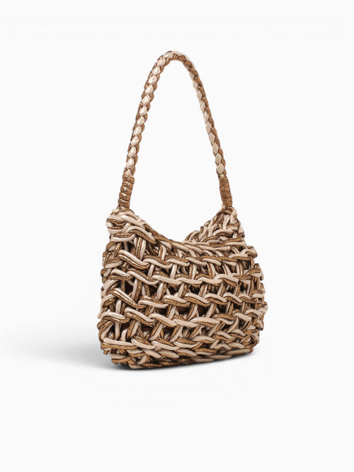 Lina Shoulder Bag Bronze Multi Bronze
