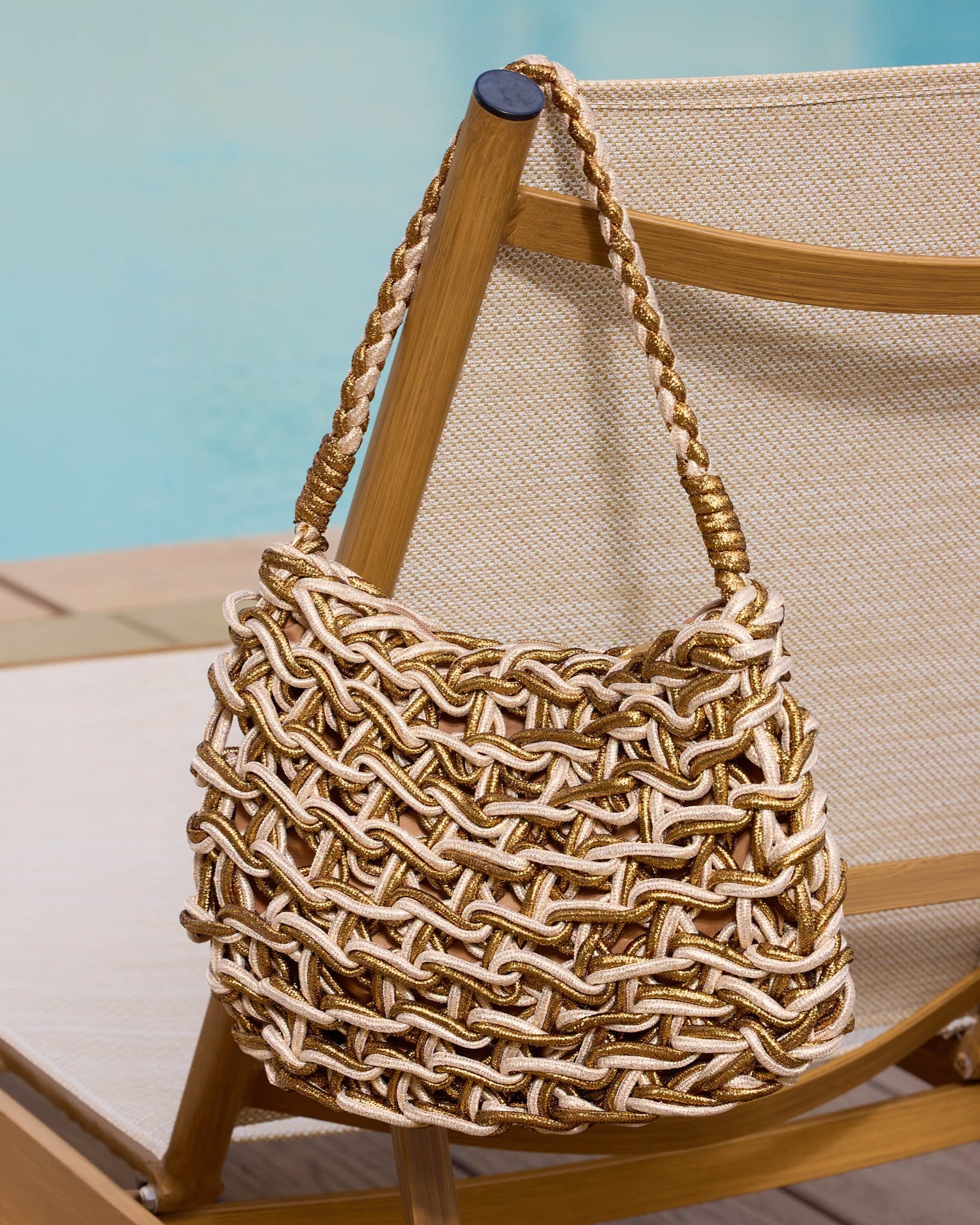 Lina Shoulder Bag Bronze Multi